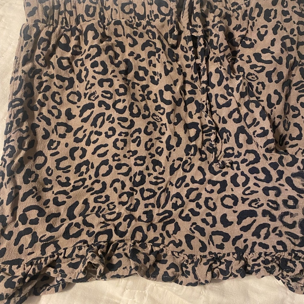 Cheeta Ruffle Shorts AE